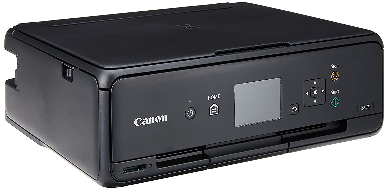 Canon Pixma TS5070 All-in-One Color Inkjet Printer (Black)